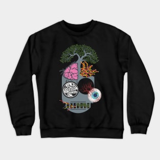 Robot Art Crewneck Sweatshirt